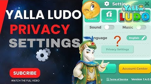 Yalla Ludo New Privacy Now Setting⚙️ Update Country Hide 🫥
