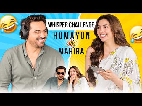 Humayun Saeed & Mahira Khan’s Hilarious Whisper Challenge | Mitti De Bawary | Wahaj Ali | SB2Q