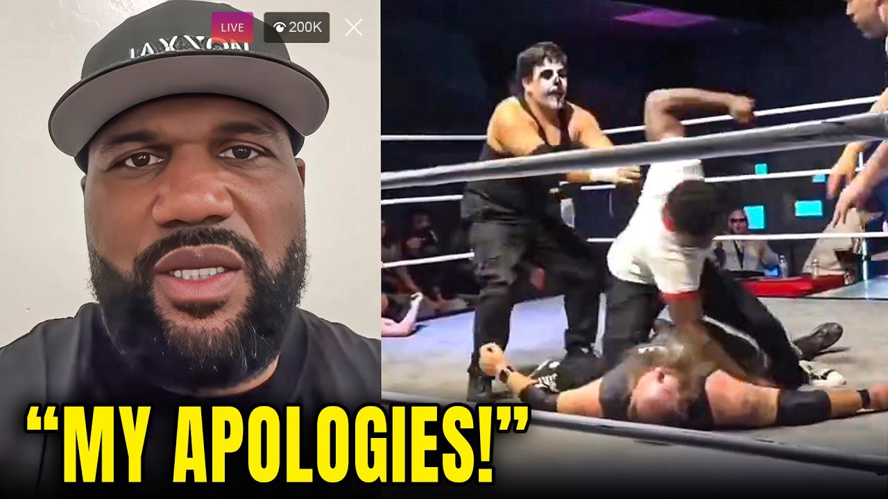 "I'm Sorry!" Rampage Jackson Breaks Silence After His Son Almost Mu*dered A Pro Wrestler!