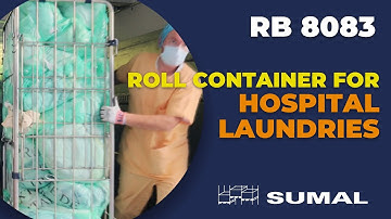 SUMAL | Roll container RB 8083 in Beauvais Hospital Laundry