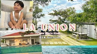 Travel vlog : New beach home in San Juan | ULA Surfside | La UNION | where to visit l Tini Ibalio