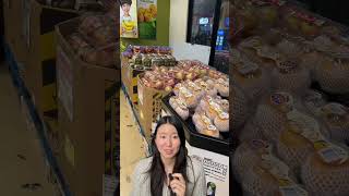 How to shop at a Korean grocery store - Pt 2 Fruits! #hmart #koreanfood #koreanculture #asianfood