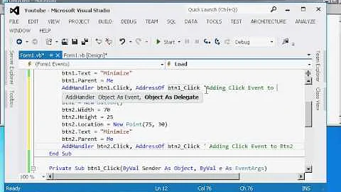 Creating A Control At Runtime And Also How To Minimize or Maximize With Controls In Vb