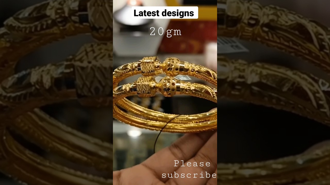 20 Grams Gold Bangles design💙