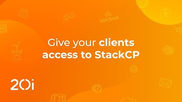 20i Reseller Hosting: Give your clients access to StackCP