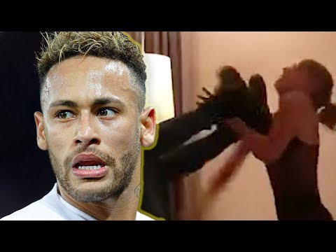 Neymar Fights Off Woman Going After Him In Viral Video