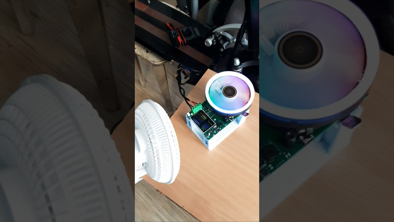 Охлаждение для электронной нагрузки 