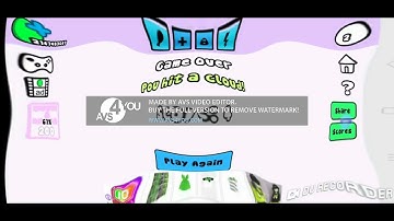 Pou Game Over! Opposite Center Effects (FIXED).