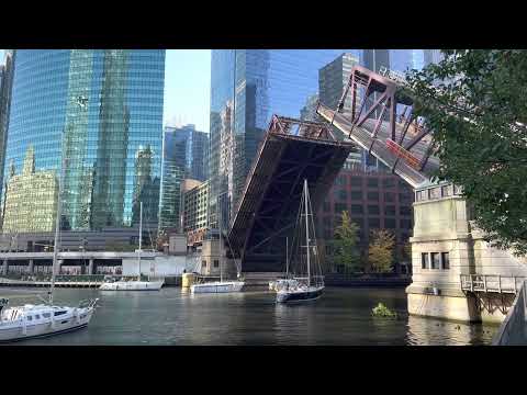 Chicago River Lake Street Bridge Lift