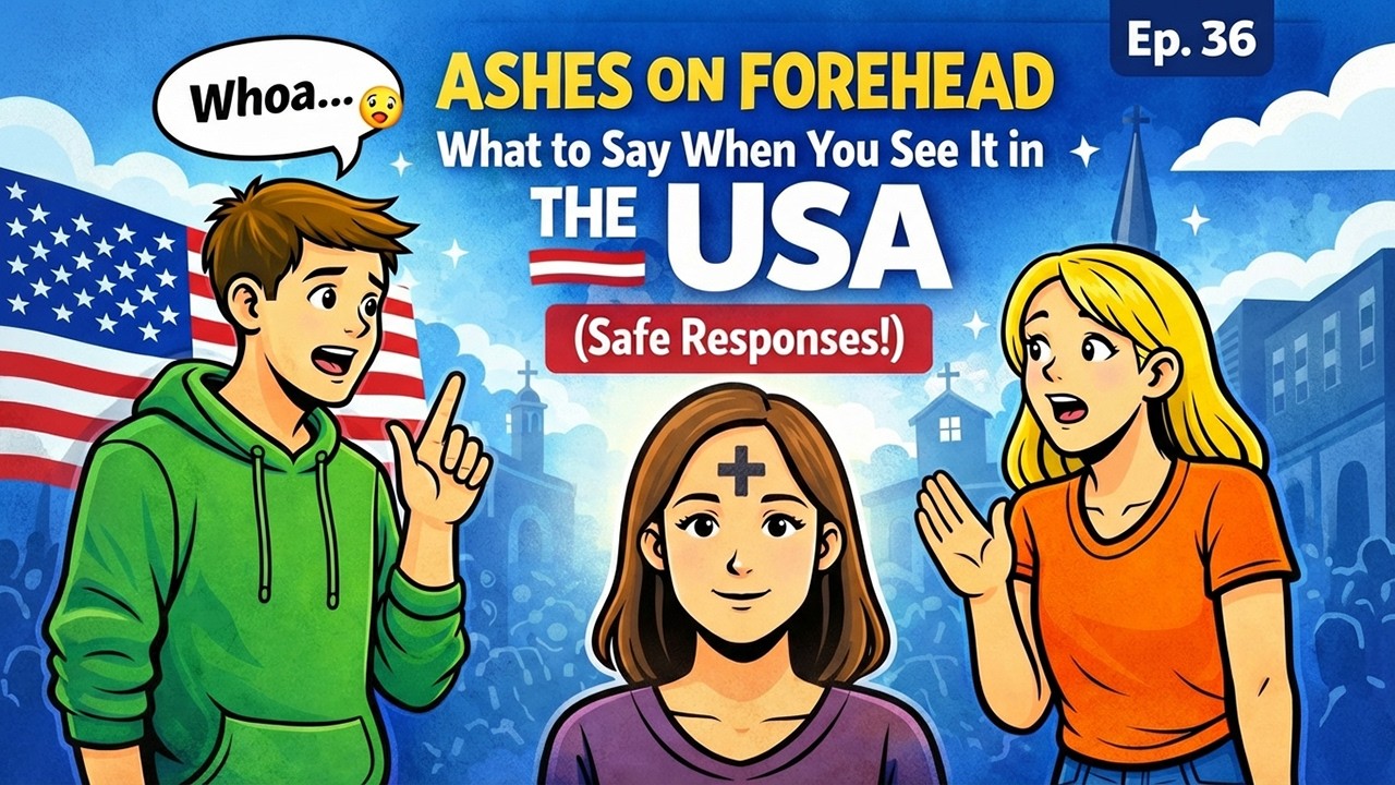 Ashes on Forehead: What to Say When You See It in the USA (Safe Responses!)