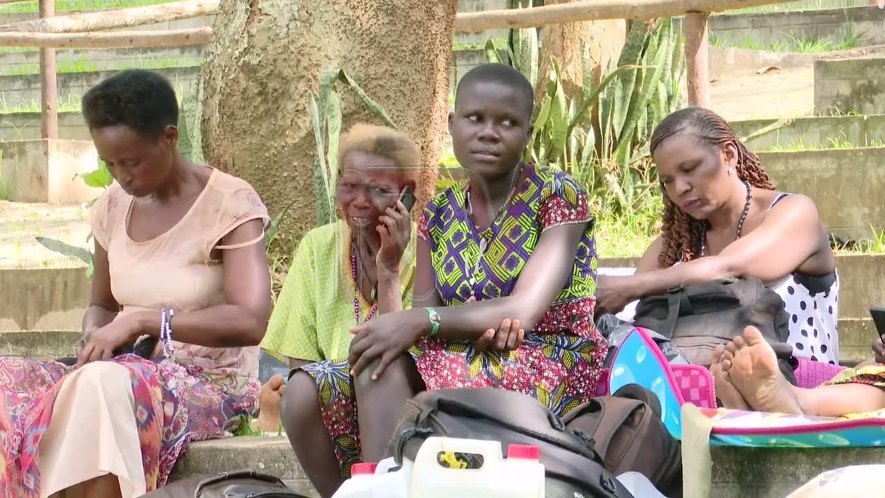 Minister Nyamutooro with Nebbi Diocese on Martyrs' day trek