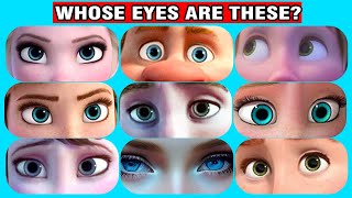 WHO'S EYES? Guess the Disney character Can you guess?