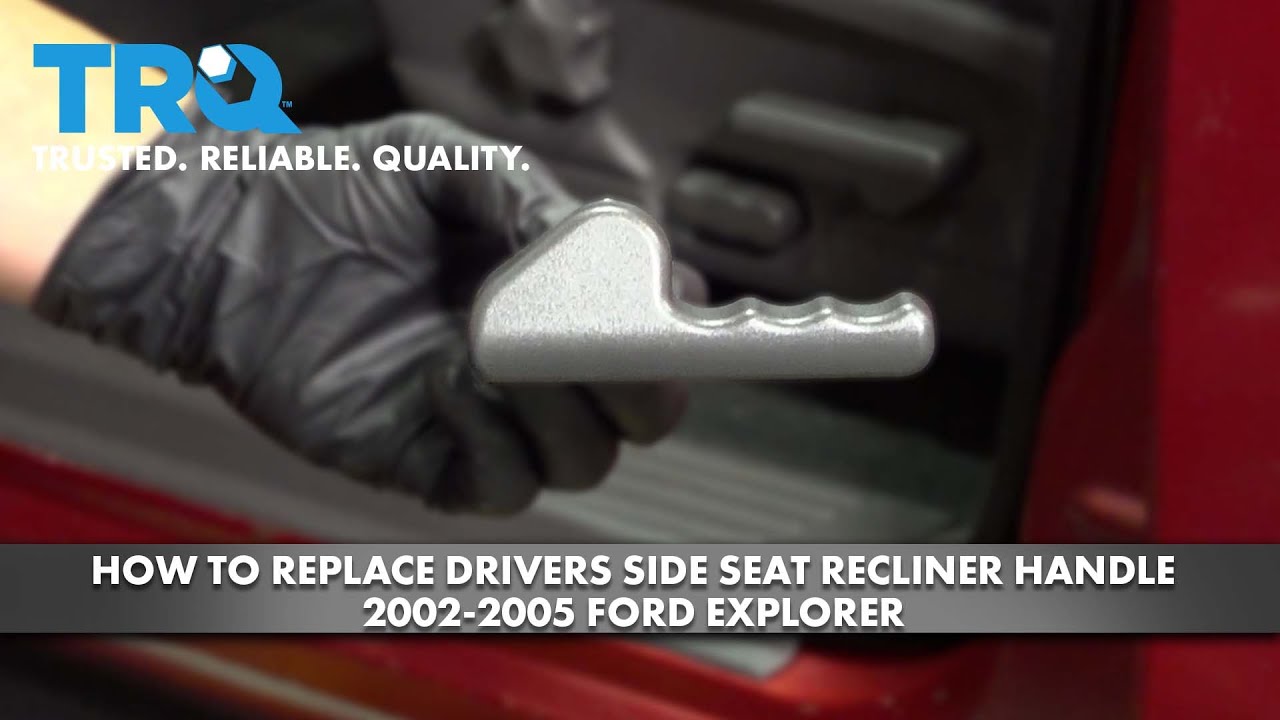How to Replace Driver's Side Seat Recliner Handle 2002-2005 Ford ...