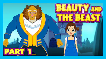 BEAUTY AND THE BEAST - Bedtime Story PART 1 | Full Story | Belle And The Beast | Tia And Tofu