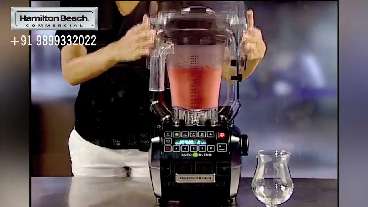 Hamilton Beach The Summit Silent Blender - BarPros Bar & Kitchen Equi