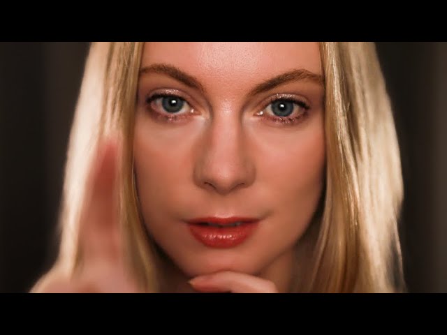 ASMR SUPER Close Up Personal Attention 👀 Eye Contact, Ear to Ear Whispers, Face Touching