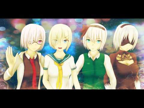[SpeedPaint] Shielder, Hamakaze, Youmu and Yorha 2b Fan Art