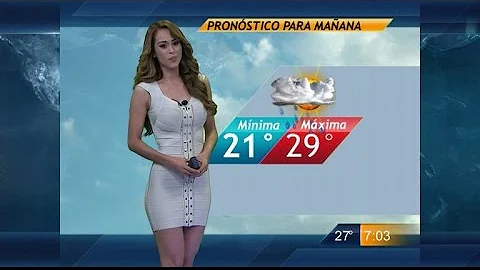 Meteorologists Overseas Wear Short Dresses, Shorts for Weather Forecast - DayDayNews