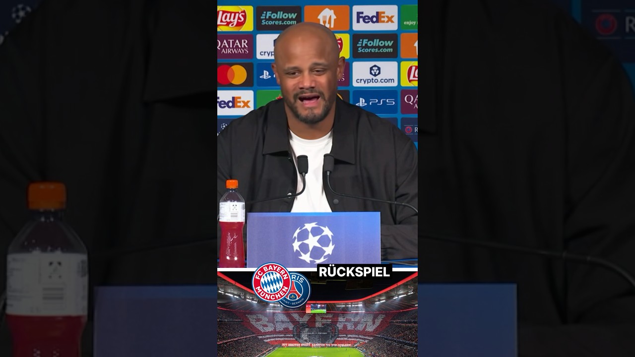 BLEIB ZUHAUSE VINCENT KOPANY PRESSEKONFERENZ NACH PSG