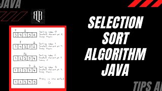 Selection Sort Algorithm Java Guide Tutorial