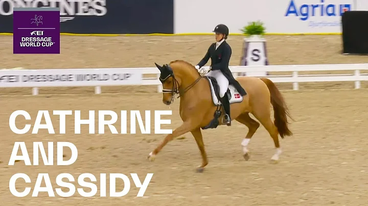 Personal best for Cathrine Dufour at the FEI Dress...