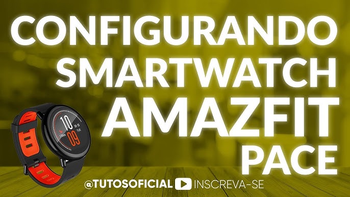 Huami Amazfit Pace Test - Smartwatch de esportes e preparação física