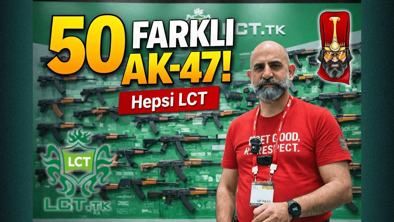 MOA 2025’te AK-47 Şovu! LCT’den 50 Farklı Model
