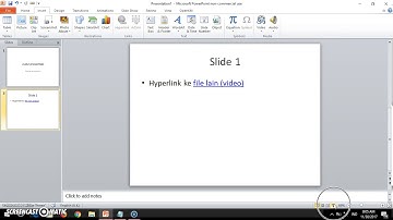 PPT2010 Hyperlink ke file lain