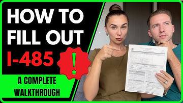 USCIS UPDATE! | How To Complete Form I-485 | Public Charge