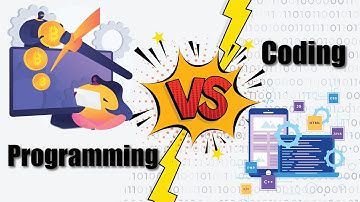 What is the difference between programming and coding?