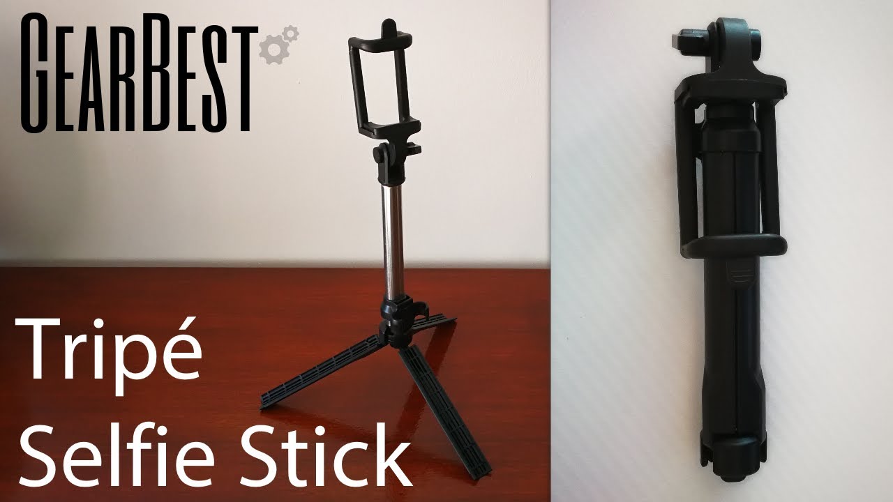 SELFIE STICK E TRIPÉ PARA SMARTPHONE MUITO BOM E BARATO | GearBest Portugal