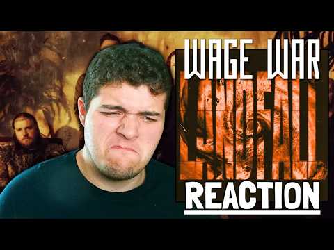 Wage War just dropped a DISGUSTING SONG... | Wage War - Landfall (REACTION)