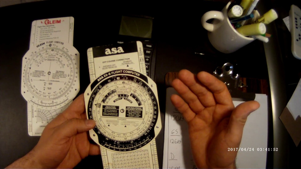 E6B Ground Speed, Density Altitude, and True Airspeed Calculation YouTube