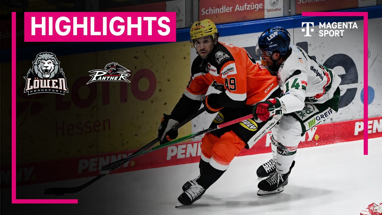 Löwen Frankfurt - Augsburger Panther | PENNY DEL | MAGENTA SPORT