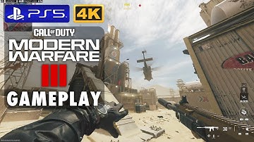 Call of Duty Modern Warfare 3 RUST 4K Gameplay | No Commentary | Multiplayer Beta 2023 TDM