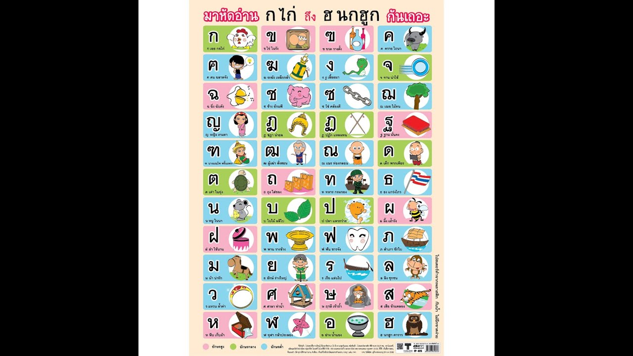 ထိုင်းဗျည်း (၄၄) လုံး