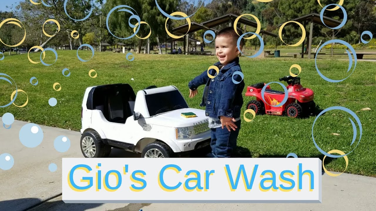 Toddler's Car Wash YouTube