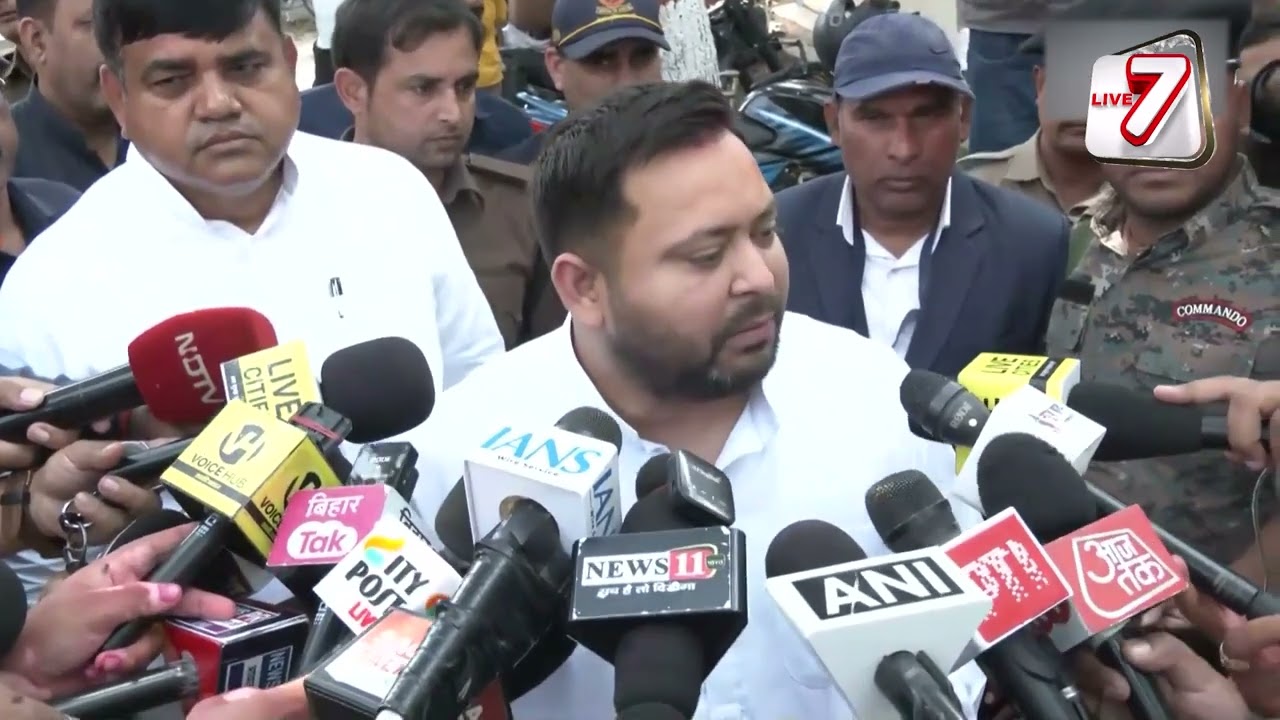 पटना : CM नीतीश कुमार के राज्यसभा जाने पर RJD नेता तेजस्वी यादव ने कहा, ...