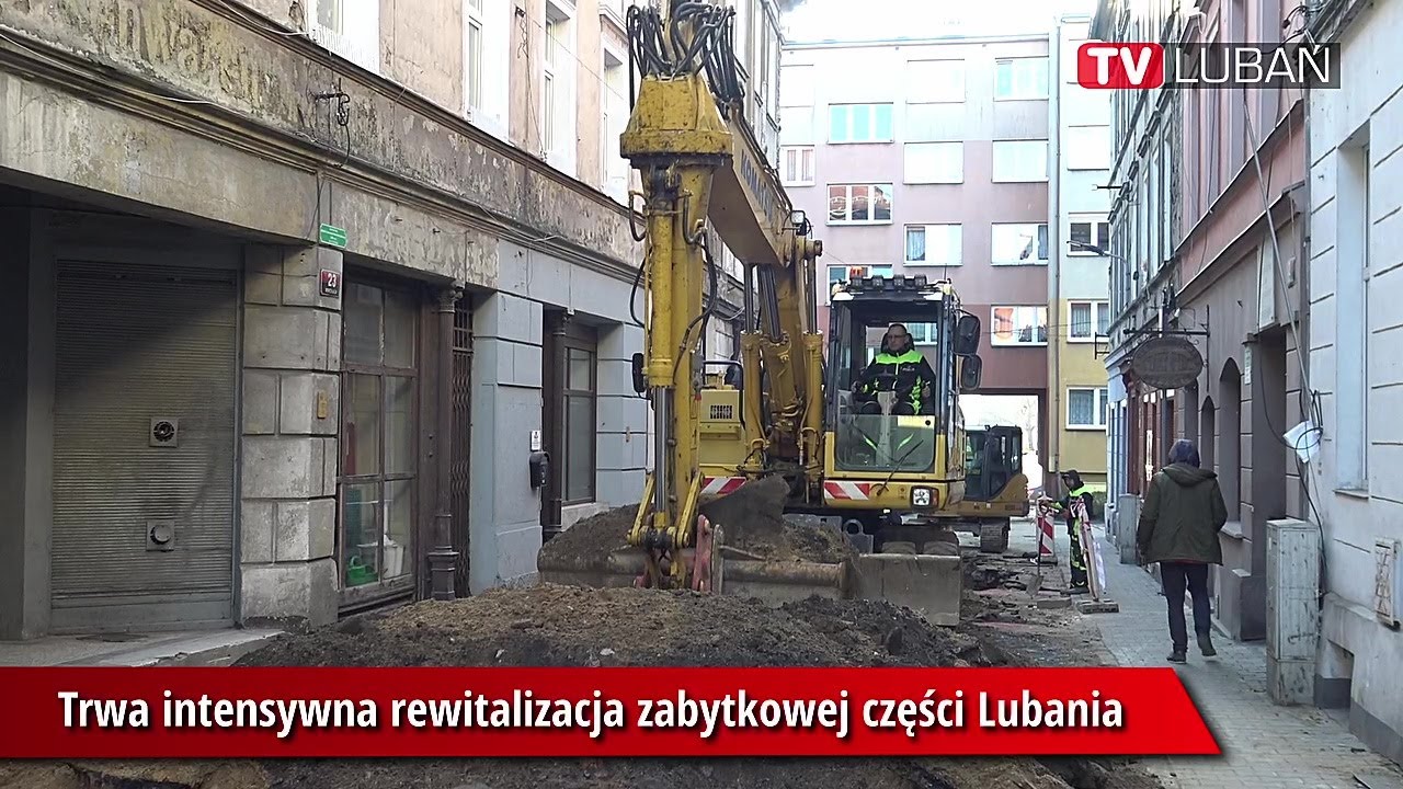 Lubań. Trwa rewitalizacja zabytkowej części miasta