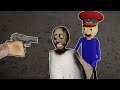 Granny was arrested vs grandpa vs baldi funny animation granny