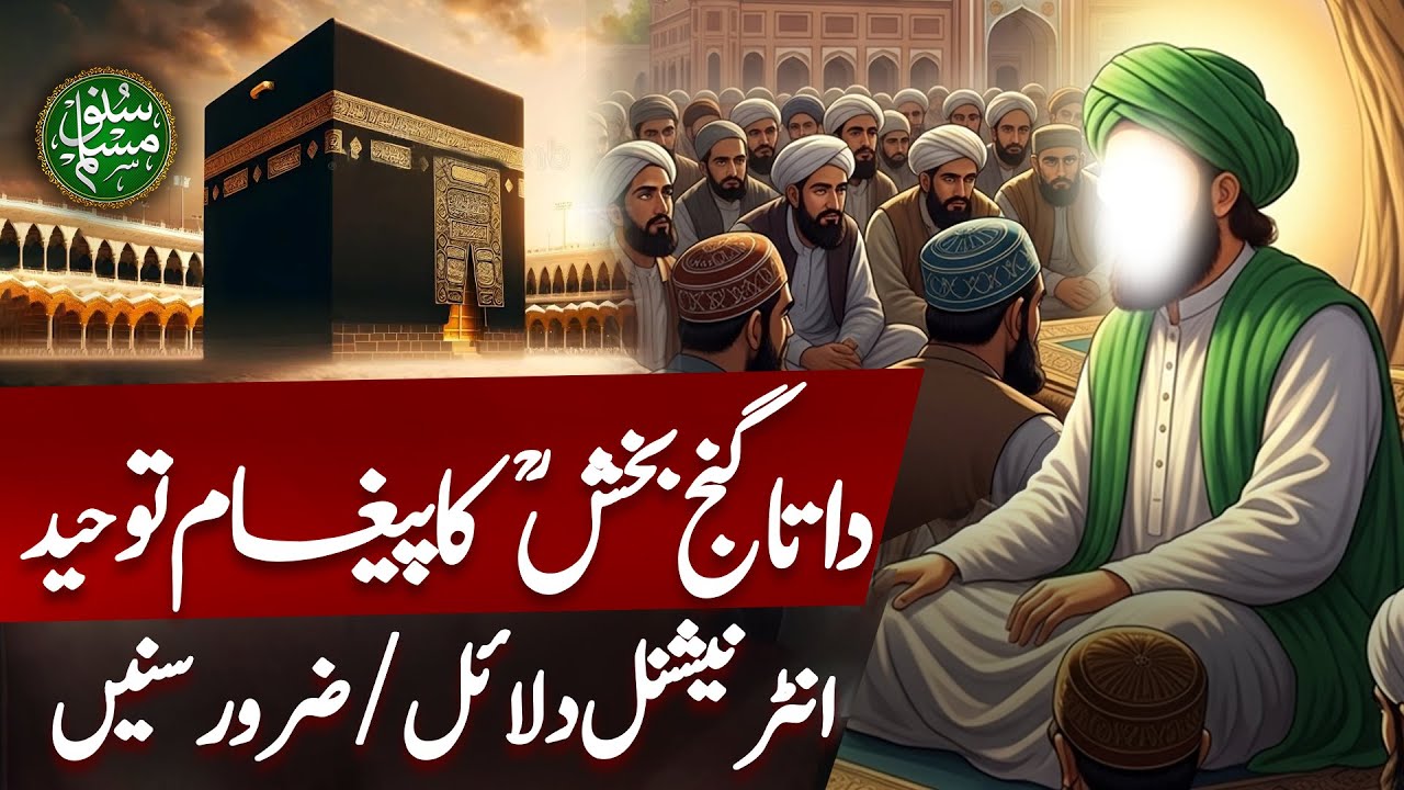 Toheed Baji Tauheed - Message of Data Ganj Baksh | Syed Fahad Ali Kazmi Powerful ...