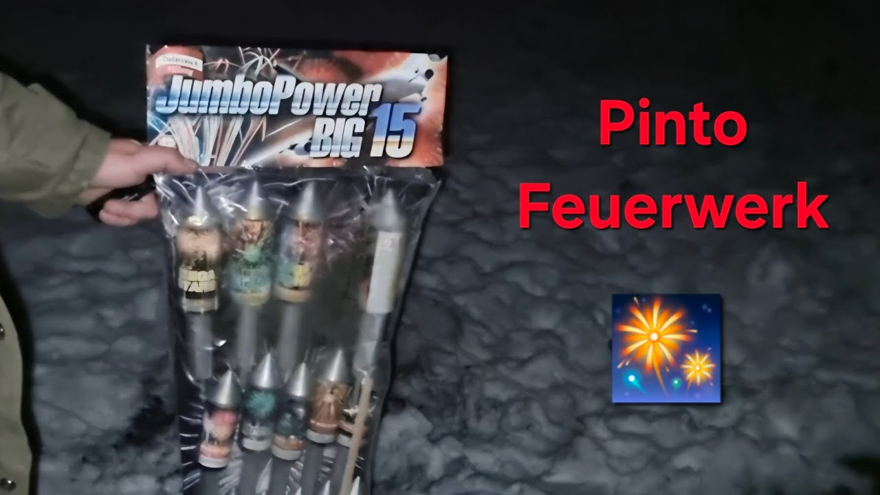 Jumbo Power Big 15 ( Raketen Set ) von Pinto Feuerwerk 