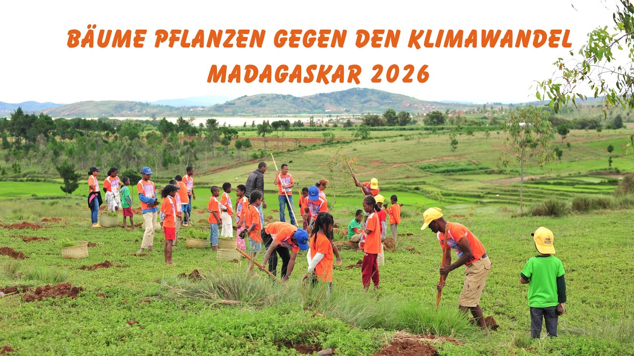 Bäume pflanzen gegen den Klimawandel in Madagaskar