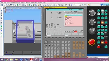 G90 TURNING  CANNED CYCLE  AND ITS SIMULATION ON FANUC CONTROLLER