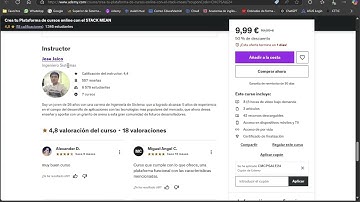 Udemy. Crea tu Plataforma de cursos online. Prof. Ingeniero Informático Eduardo Rojo Sánchez.