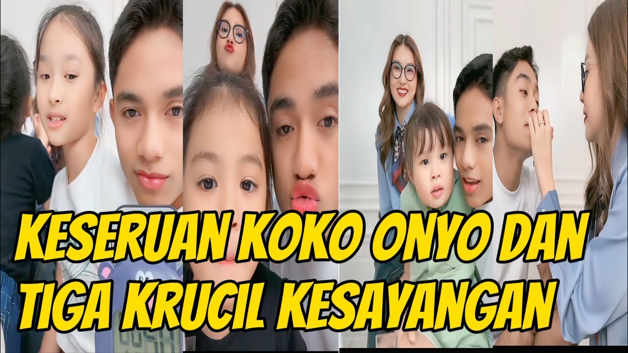 KOCAK DAN SERU MOMENT KOKO ONYO DAN TIGA PRINCESS KESAYANGAN