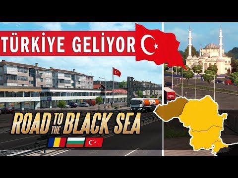 ETS 2 için TÜRKİYE-TRAKYA RESMEN GELİYOR! - Road to the Black Sea DLC