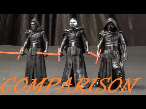 Toy Comparison Star Wars 3 75 Inch Kylo Ren The Force Awakens Vs Toy Comparison Star Wars 3 75 Inch Kylo Ren The Force Awakens Vs Rogue One