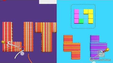 Rubber Bands Cutting Game ! Very relaxing and satisfying All Levels Gameplay Walkthrough Android iOS