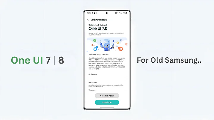 How to Install One UI 7 on ANY Samsung Phone | One UI 7 or 8 for Old Samsung Phones